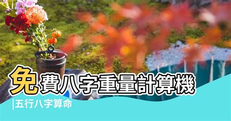 五行屬性生日|免費線上八字計算機｜八字重量查詢、五行八字算